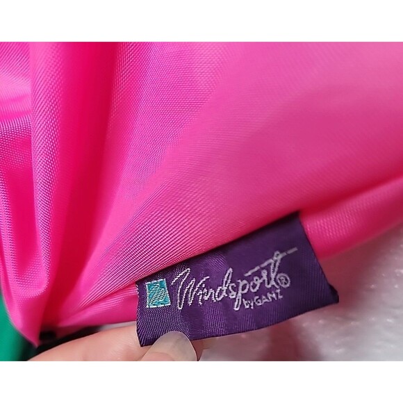 Vintage Windsport by Ganz Two Frogs in a Flower Spring Summer Yard‎ Flag RARE!! - Picture 8 of 16